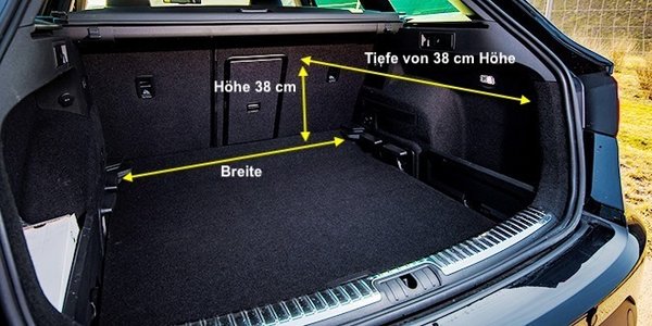 Autohundebett für den Kofferraum